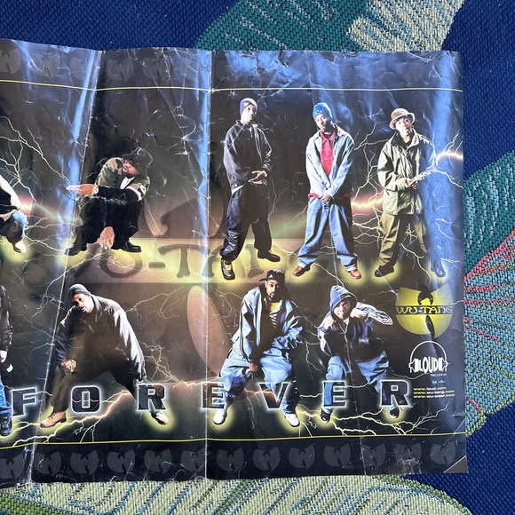 Wu Tang Clan Wu Tang Forever Poster Used - Picture 3 of 5